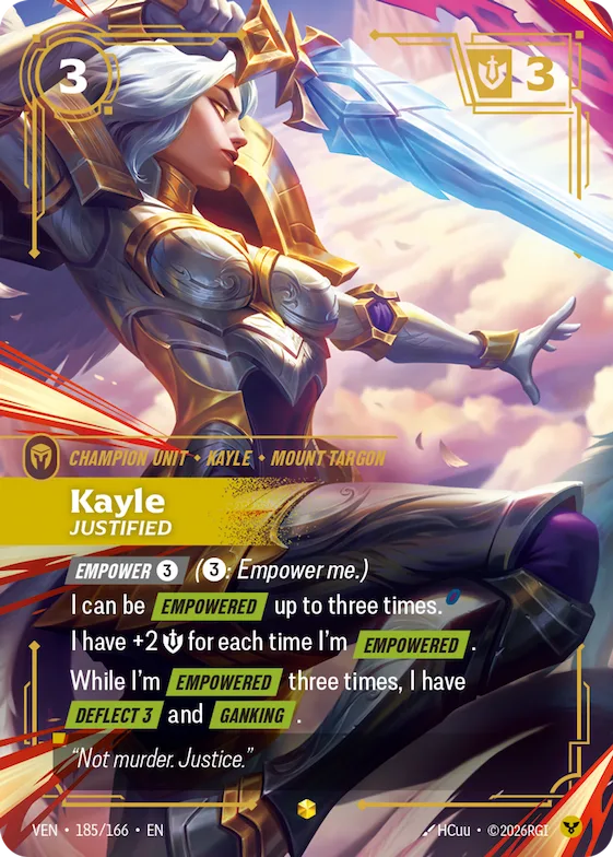 Kayle, Justified #185 – Vendetta