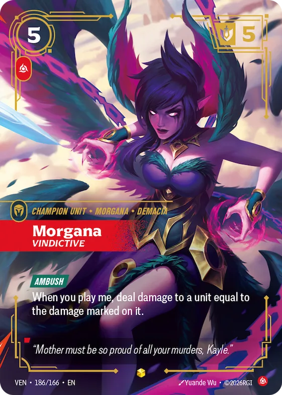 Morgana, Vindictive #186 – Vendetta