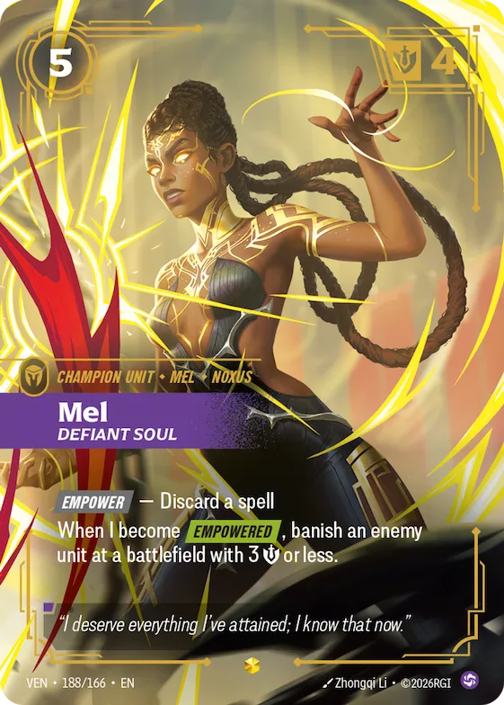Mel, Defiant Soul #188 – Vendetta