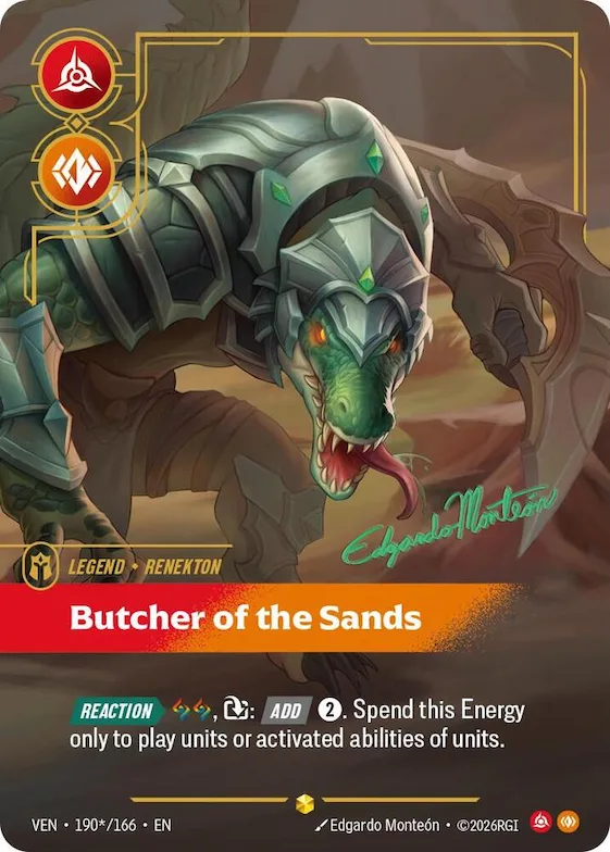 Renekton - Butcher of the Sands #190* – Vendetta