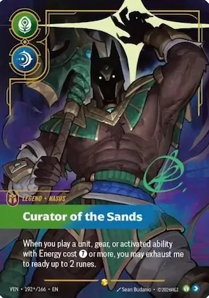 Nasus - Curator of the Sands #192* – Vendetta