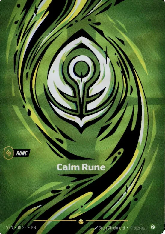 Calm Rune (R02a) #r2a – Vendetta