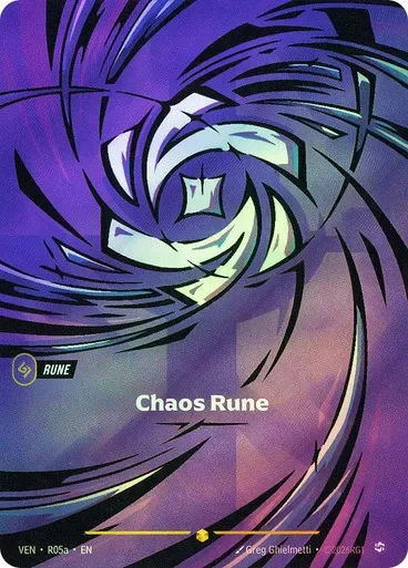 Chaos Rune (R05a) #r5a – Vendetta