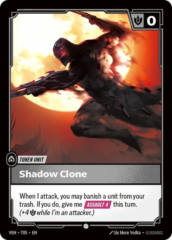 Shadow Clone // Tentacle #t5 – Vendetta