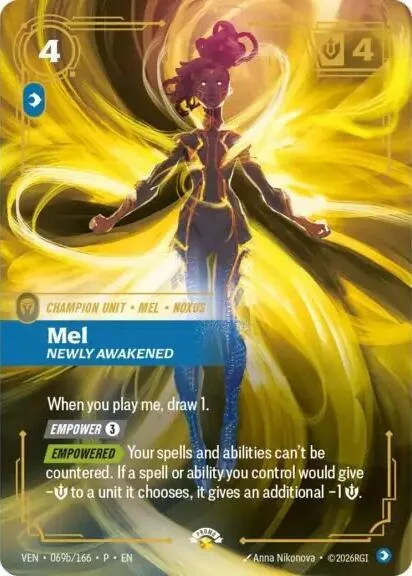 Mel - Newly Awakened #69b – Riftbound Organized Play Promotional Cards