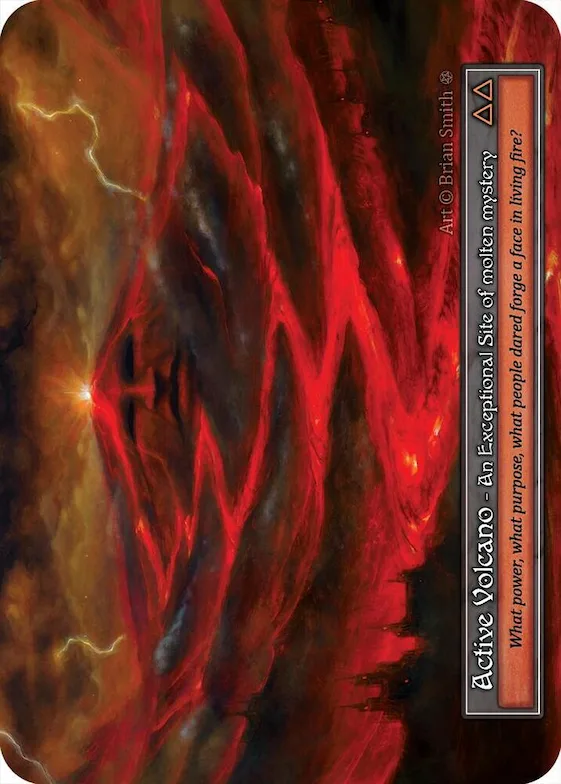 Active Volcano (Foil) #p666929 – Gothic