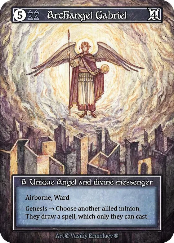 Archangel Gabriel (Foil) #p666956 – Gothic