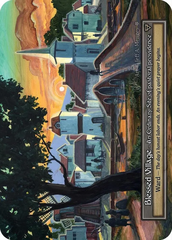 Blessed Village (Foil) #p667017 – Gothic