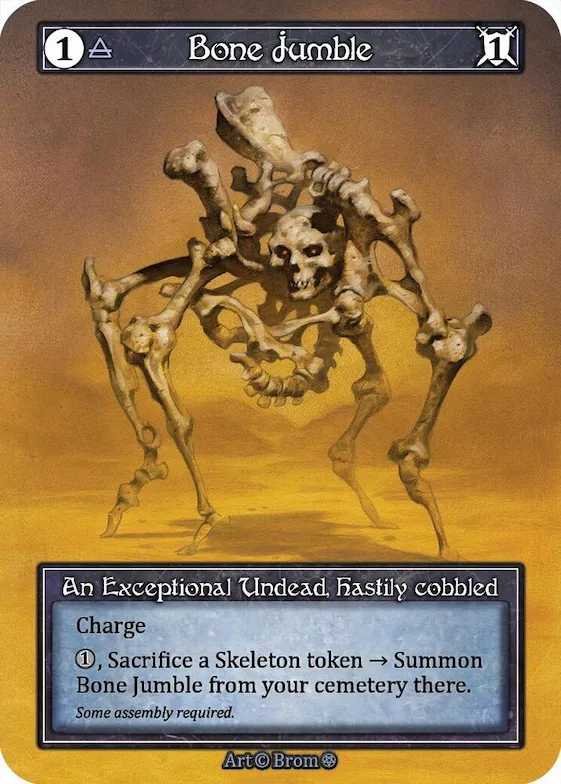 Bone Jumble (Foil) #p667027 – Gothic
