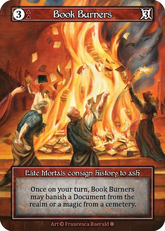 Book Burners (Foil) #p667031 – Gothic