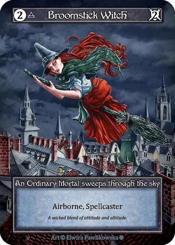 Broomstick Witch (Foil) #p667041 – Gothic