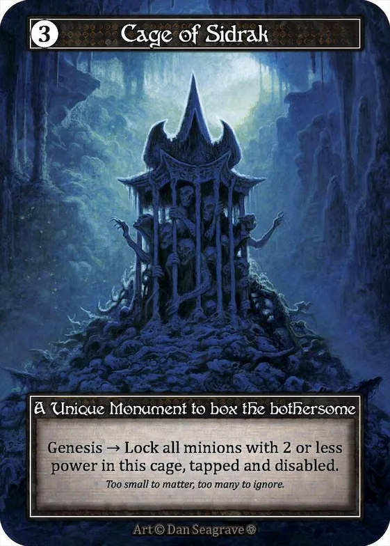 Cage of Sidrak (Foil) #p667049 – Gothic