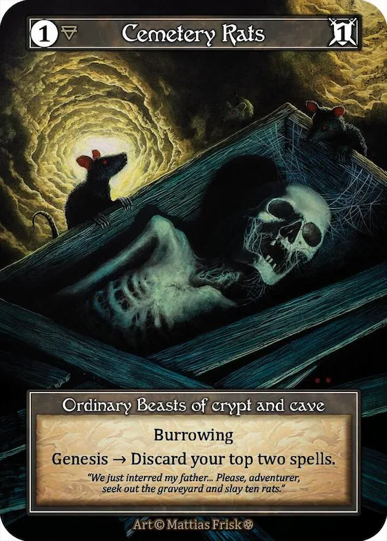 Cemetery Rats (Foil) #p667057 – Gothic