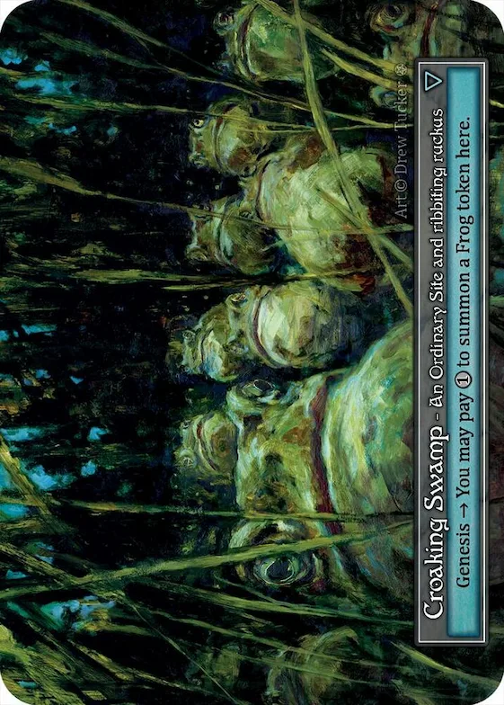 Croaking Swamp (Foil) #p667097 – Gothic