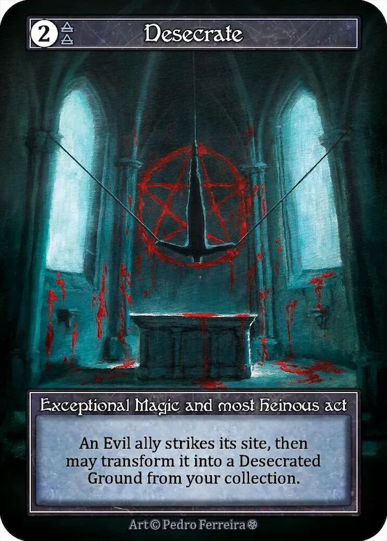 Desecrate (Foil) #p667129 – Gothic