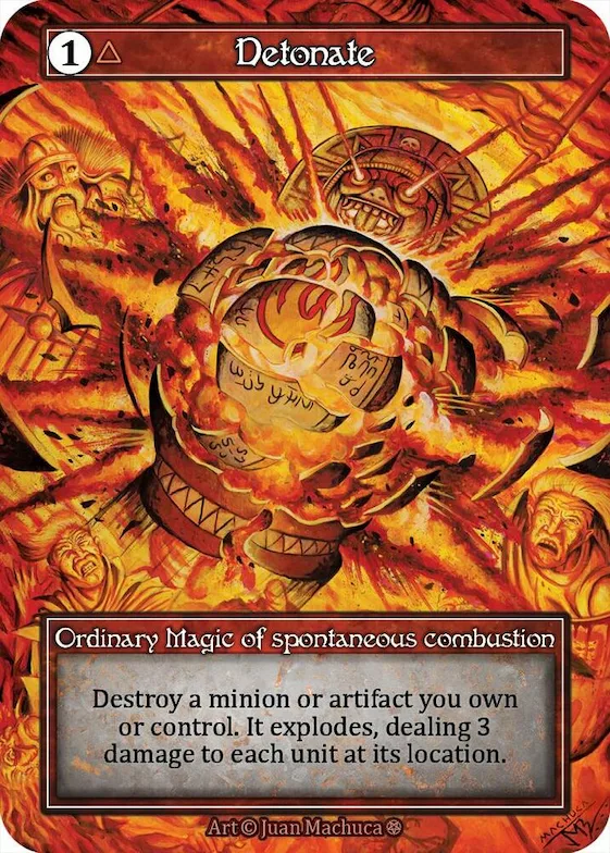 Detonate (Foil) #p667137 – Gothic