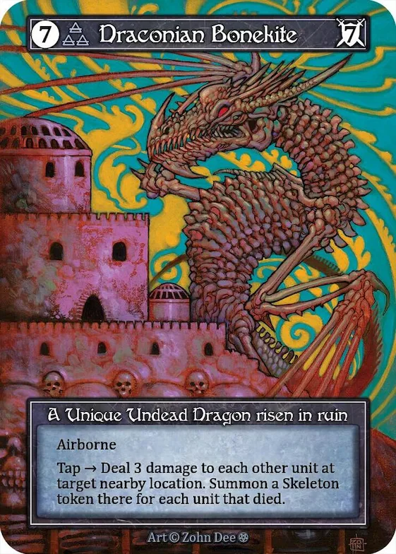 Draconian Bonekite (Foil) #p667155 – Gothic