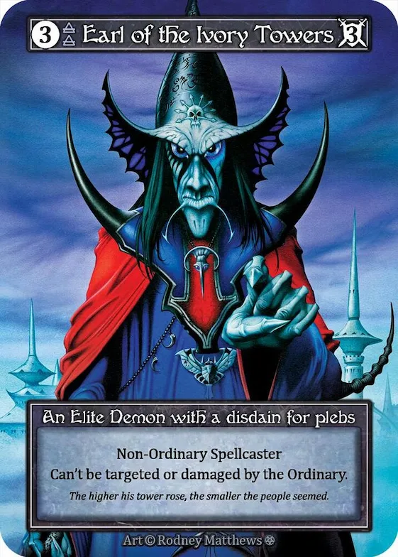 Earl of the Ivory Towers (Foil) #p667169 – Gothic
