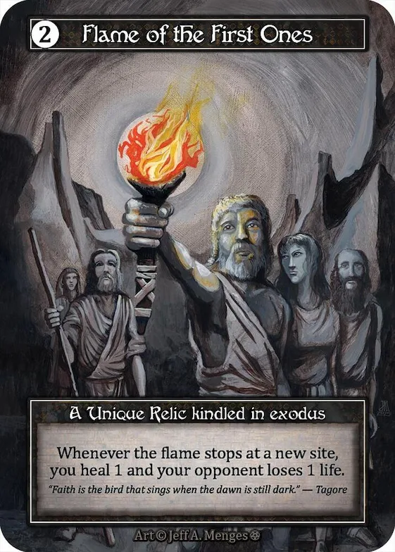 Flame of the First Ones (Foil) #p667219 – Gothic
