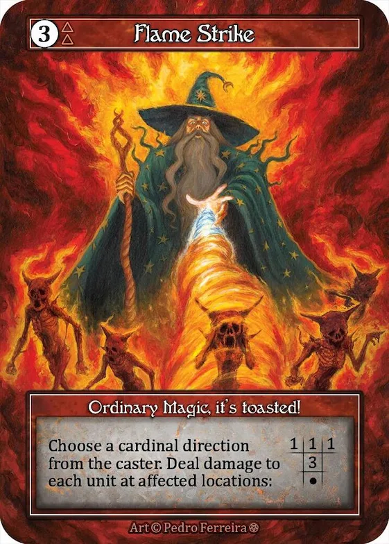 Flame Strike (Foil) #p667221 – Gothic