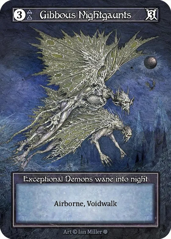 Gibbous Nightgaunts (Foil) #p667253 – Gothic