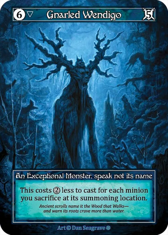 Gnarled Wendigo (Foil) #p667267 – Gothic