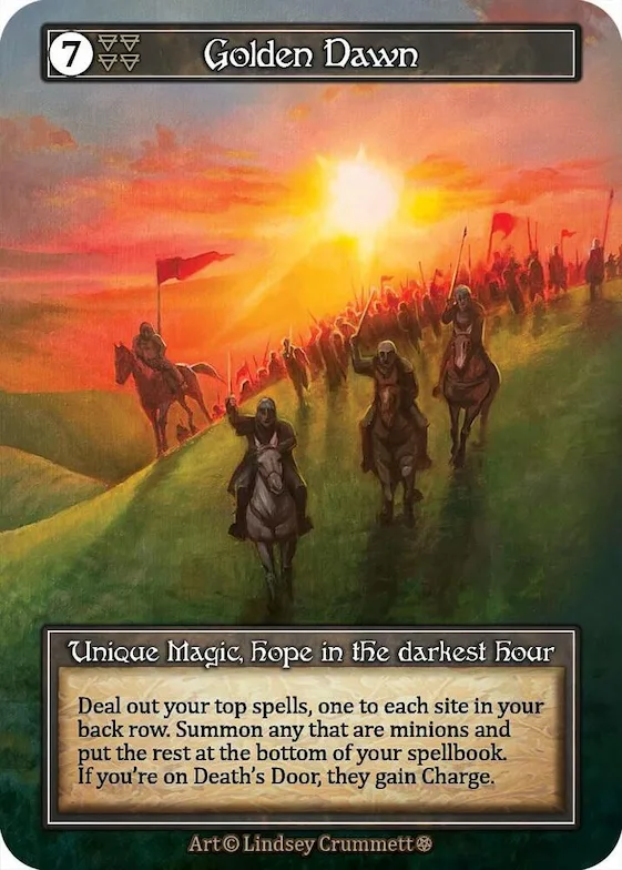 Golden Dawn (Foil) #p667271 – Gothic
