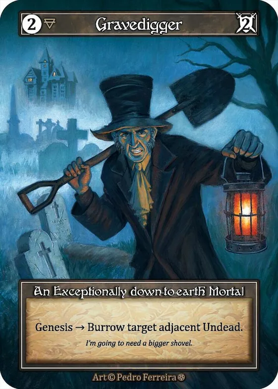 Gravedigger (Foil) #p667281 – Gothic
