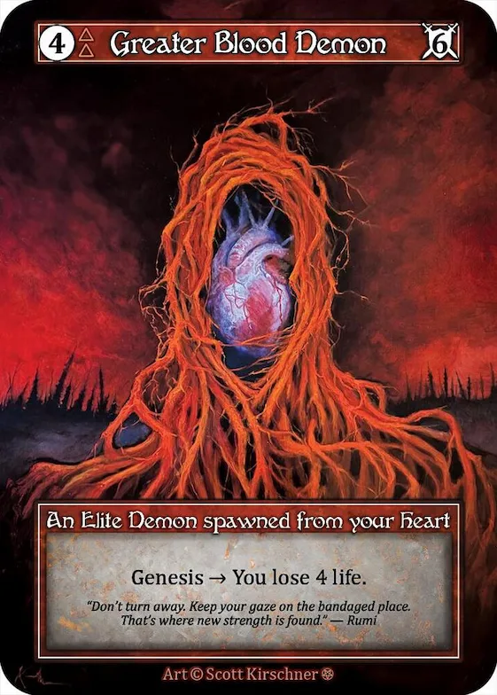 Greater Blood Demon (Foil) #p667283 – Gothic