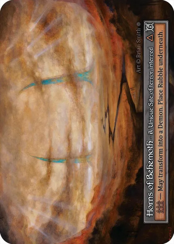 Horns of Behemoth (Foil) #p667335 – Gothic