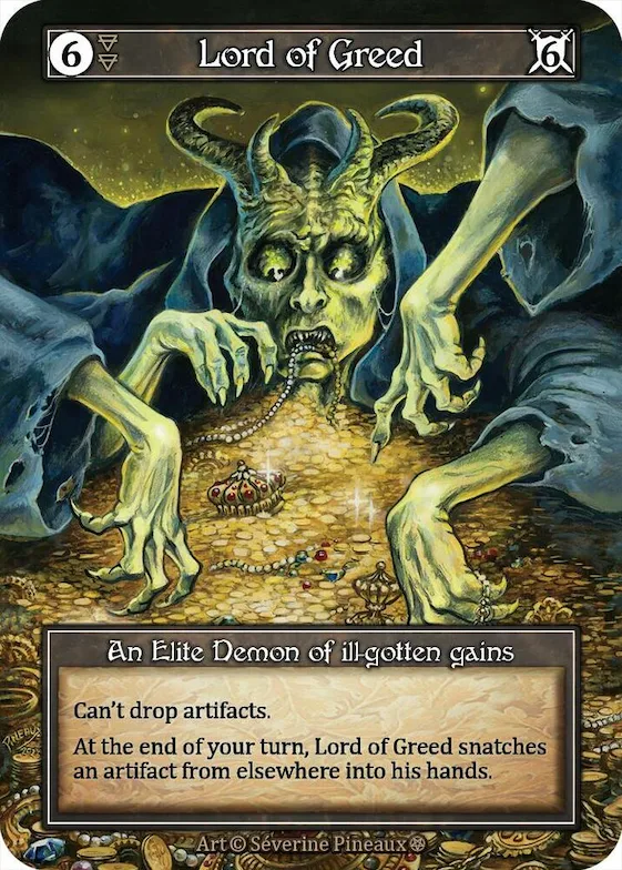 Lord of Greed (Foil) #p667409 – Gothic