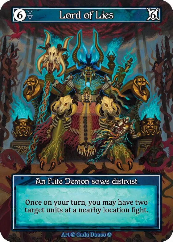 Lord of Lies (Foil) #p667411 – Gothic