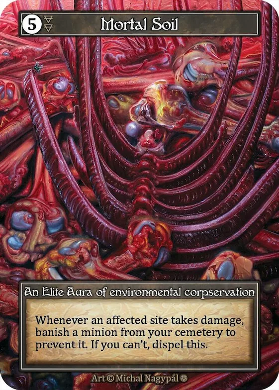 Mortal Soil (Foil) #p667453 – Gothic