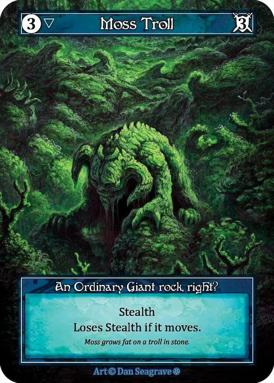 Moss Troll (Foil) #p667455 – Gothic
