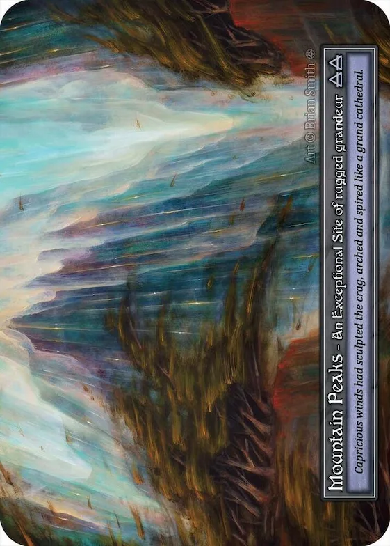 Mountain Peaks (Foil) #p667457 – Gothic