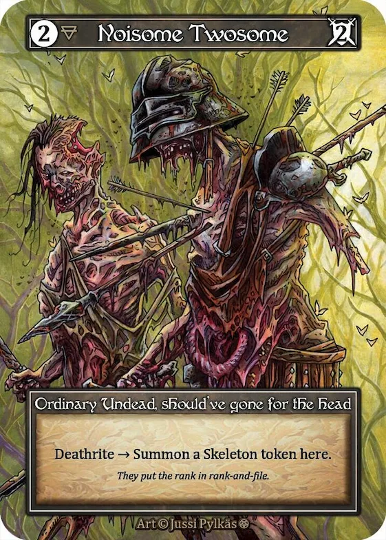 Noisome Twosome (Foil) #p667481 – Gothic