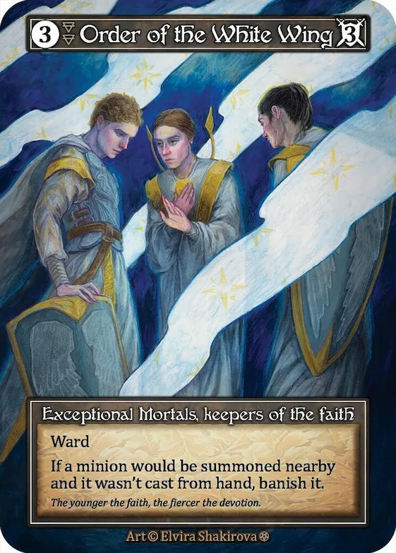 Order of the White Wing (Foil) #p667509 – Gothic