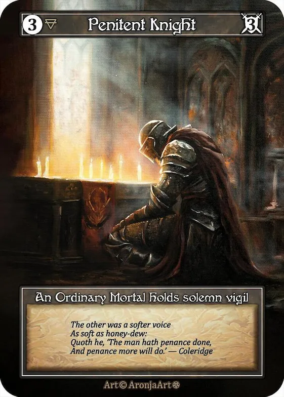 Penitent Knight (Foil) #p667527 – Gothic