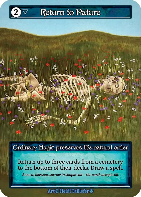 Return to Nature (Foil) #p667574 – Gothic
