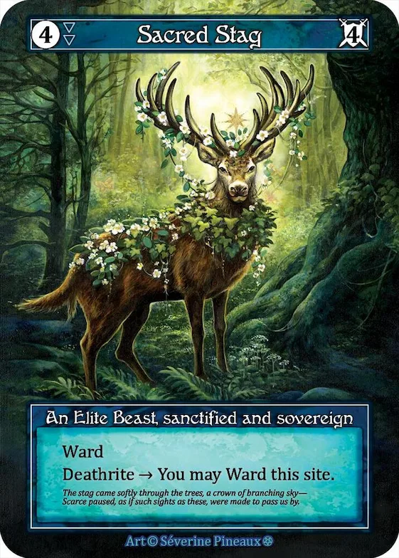 Sacred Stag (Foil) #p667586 – Gothic