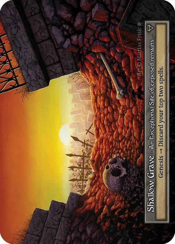 Shallow Grave (Foil) #p667625 – Gothic