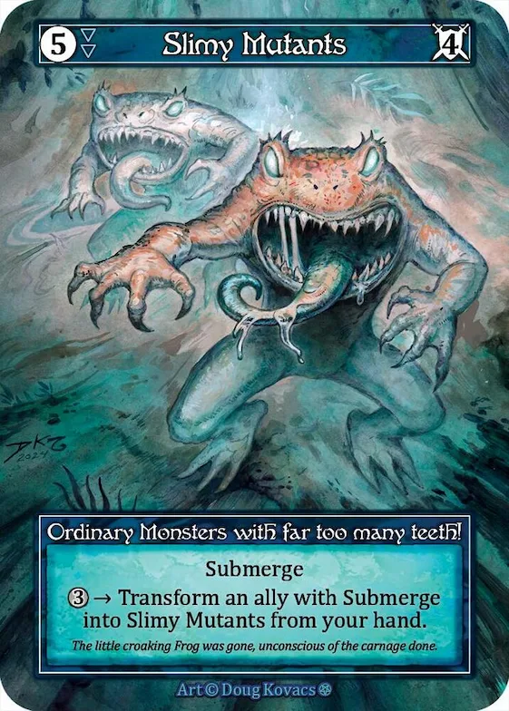 Slimy Mutants (Foil) #p667645 – Gothic