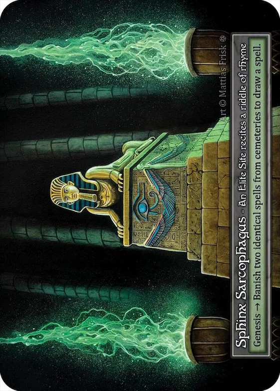 Sphinx Sarcophagus (Foil) #p667659 – Gothic
