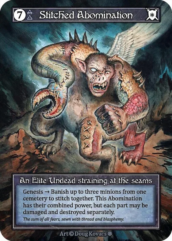 Stitched Abomination (Foil) #p667671 – Gothic