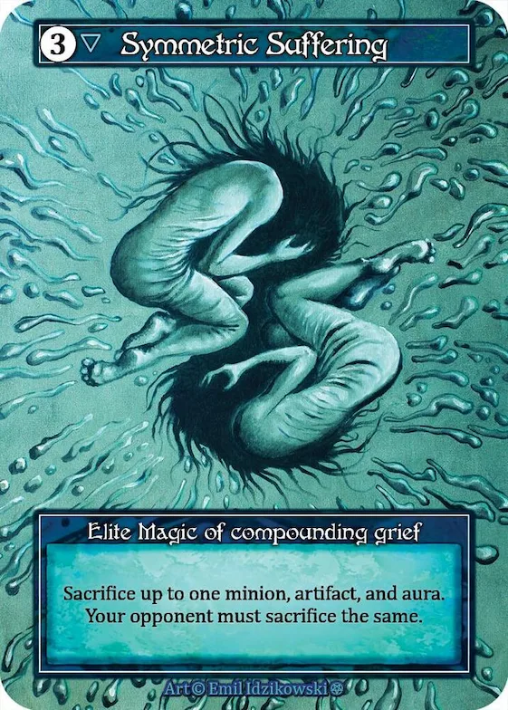 Symmetric Suffering (Foil) #p667681 – Gothic