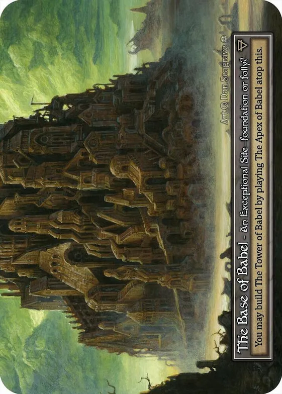 The Base of Babel (Foil) #p667691 – Gothic
