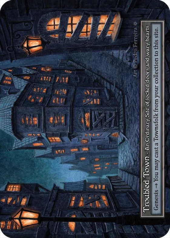 Troubled Town (Foil) #p667737 – Gothic