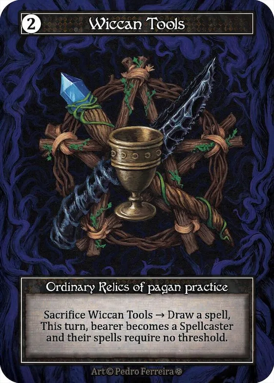 Wiccan Tools (Foil) #p667765 – Gothic
