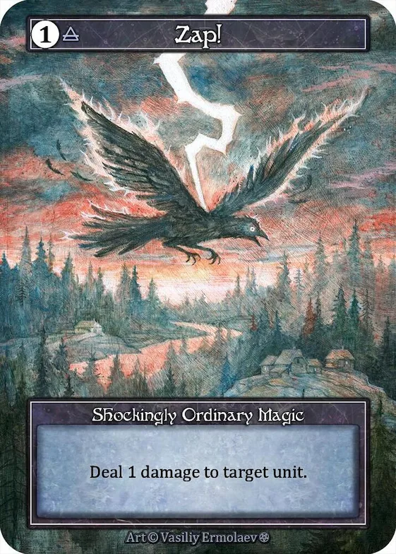 Zap! (Foil) #p667783 – Gothic