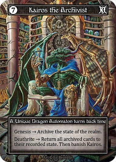 Kairos the Archivist (Foil) #p647344 – Dragonlord